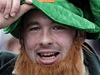 Mu pevleený za irského skítka leprechauna (Armagh, Severní Irsko)