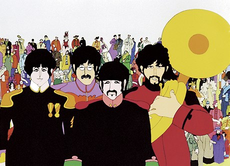 The Beatles v animovaném filmu lutá ponorka