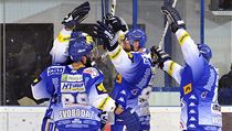 Brněnští hráči se radují z prvního gólu v plzeňské brance | na serveru Lidovky.cz | aktuální zprávy