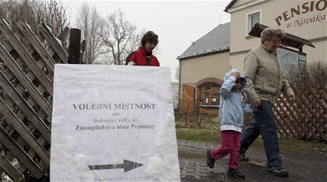 Dodatené volby v obci Prameny na Chebsku