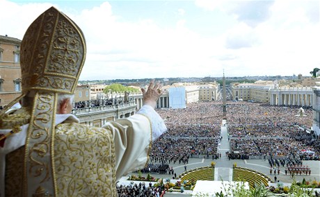 Tradiní velikononí projev papee.