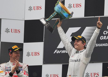 Nico Rosberg vyhrál Velkou cenu íny
