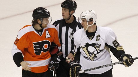 Philadelphia Flyers - Pittsburgh Penguins (Giroux a Crosby)