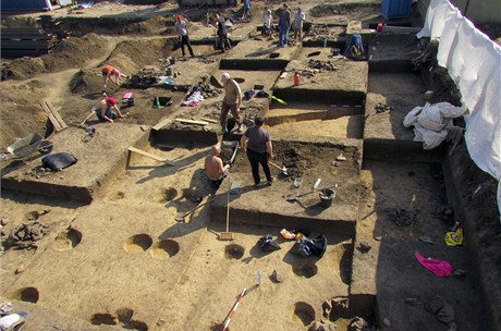 Archeologové v praské Bubeni nali pozstatky staveb, které jsou starí ne 7500 let. 