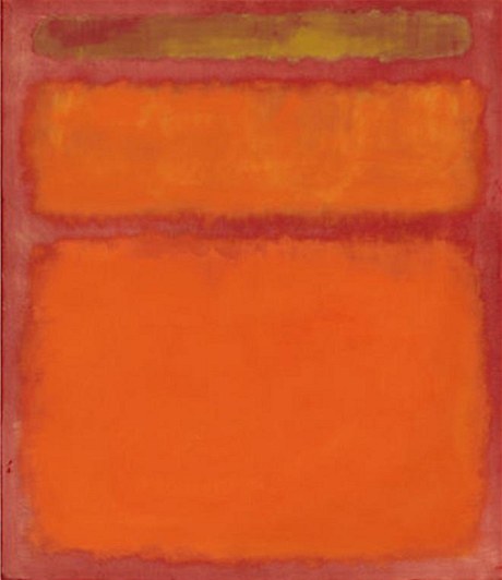 Mark Rothko: Orange, Red, Yellow