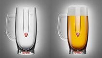 Sklenice Budvar z dílny studia Novague. | na serveru Lidovky.cz | aktuální zprávy