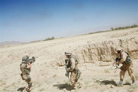 Ilustraní foto eských voják v Afghánistánu