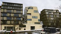 Jeden z důvodů, proč architekti zvolili řešení nikoli jedné kompaktní hmoty, ale tří věží, je zalesněný svah za nimi a jeho vliv na kvalitu stavby a jejího okolí. | na serveru Lidovky.cz | aktuální zprávy