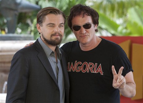 Herec Leonardo DiCaprio a reisér Quentin Tarantino