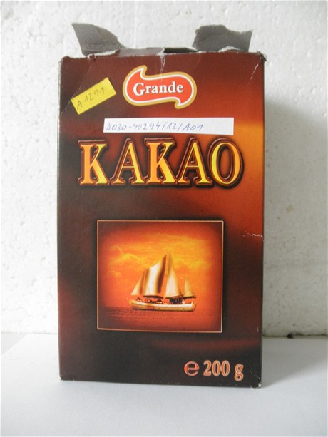 Kakao Grande 200 g se sníeným obsahem tuku musí Kaufland stáhnout