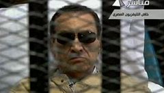 Jsem nevinný, íká Husní Mubarak.
