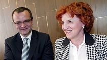 Miroslav Kalousek a Vlasta Parkanová na snímku z roku 2004. | na serveru Lidovky.cz | aktuální zprávy