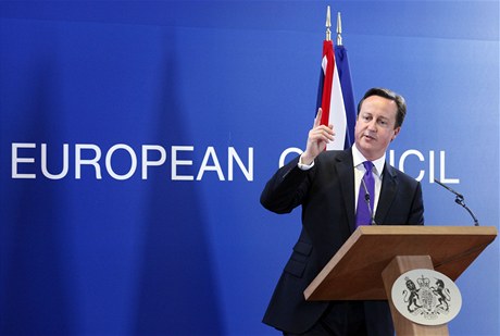 Britský premiér David Cameron