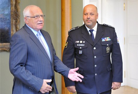 Policejní prezident Petr Lessy zavítal na Praský hrad.