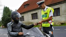Silniční kontrola motorkářů – ilustrační foto. | na serveru Lidovky.cz | aktuální zprávy