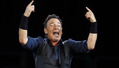 Bruce Springsteen na kvtnovém koncertu v Barcelon