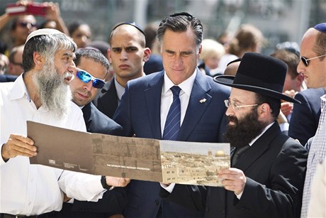 Mitt Romney v Jeruzalém