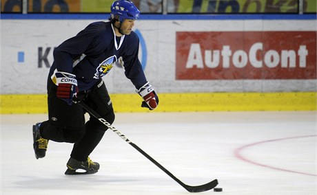 Jaromír Jágr se pipravuje na Kladn na sezonu v NHL, kterou odehraje v dresu Dallasu.
