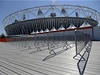 Stadion v Londýn ped zahájením olympijských her.