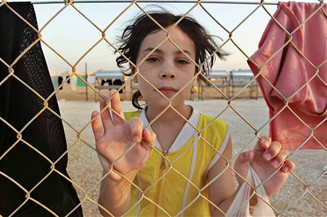 Uteenecký tábor v Jordánsku. Do sousedních zemí proudí desítky tisíc syrských uprchlík. 