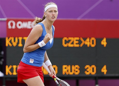 eská tenisová jednika Petra Kvitová na olympiád v Londýn medaili nezíská. Ve tvrtfinále nestaila na Rusku Marii Kirilenkovou 