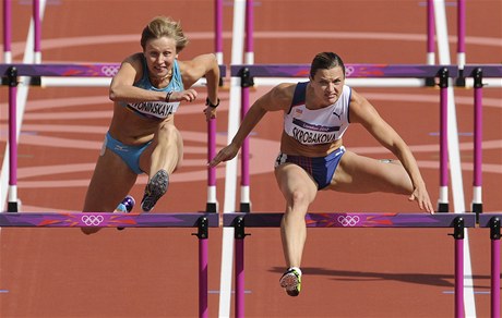 100 metr pekáek eny - eka Lucie krobáková postoupila do semifinále olympijského závodu
