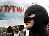 Za svobodu Pussy Riot lidé protestovali i v Kyjev.
