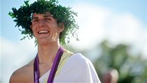Jaroslav Kulhavý se zlatou olympijskou medailí. | na serveru Lidovky.cz | aktuální zprávy