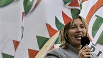 Poslankyně za maďarskou stranu Jobbik Krisztina Morvaiová. | na serveru Lidovky.cz | aktuální zprávy