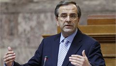 ecký premiér Antonis Samaras