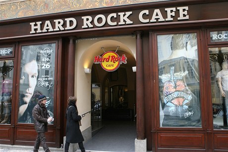 Hard Rock Café v Praze.