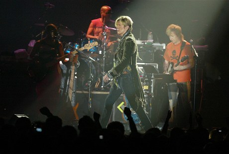 David Bowie v Praze v roce 2004