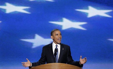 Barack Obama pi projevu