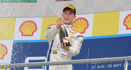 Josef Král vyhrál závod GP2 v belgickém SPA.