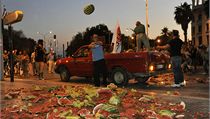 Tisíce lidí se v sobotu shromáždily v centru severořecké Soluně, aby demonstrovaly proti nové vlně úsporných opatření chystaných řeckou vládou. | na serveru Lidovky.cz | aktuální zprávy