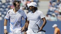 Radek Štěpánek (vlevo) a Leander Paes | na serveru Lidovky.cz | aktuální zprávy
