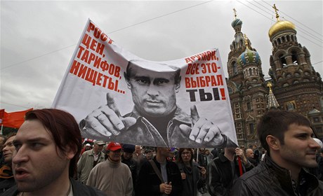 Demonstrace proti Vladimiru Putinovi v Moskv, 15. záí 2012