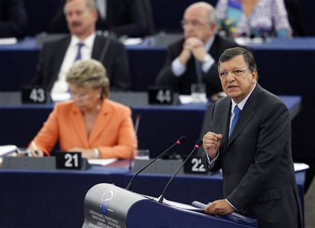 José Manuel Barroso pi projevu