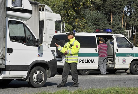 Slovenská policie (ilustraní fotografie).