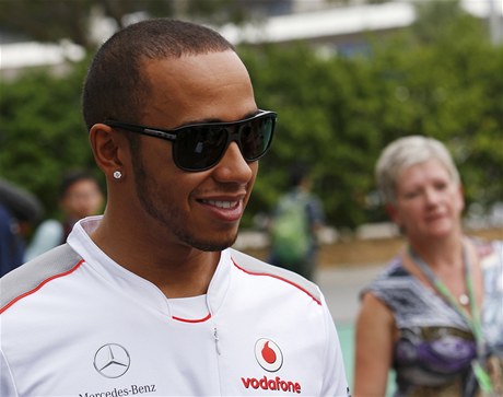 Britský pilot formule 1 Lewis Hamilton