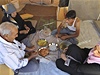 Syrská rodina v uprchlickém táboe Al Zaatri.