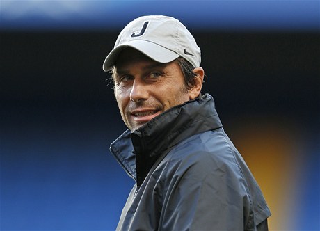 Trenér fotbalist Juventusu Turín Antonio Conte