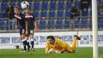 Slovácko - Slavia Praha. Brankář Slavie Kamil Čontofalský | na serveru Lidovky.cz | aktuální zprávy