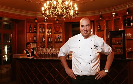 Šéfkuchař restaurace Chateau St. Havel Ondřej Slanina. | na serveru Lidovky.cz | aktuální zprávy