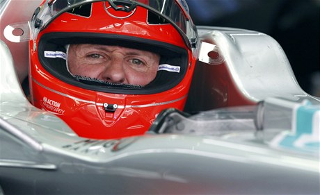 Legendární nmecký závodník formule 1 Michael Schumacher