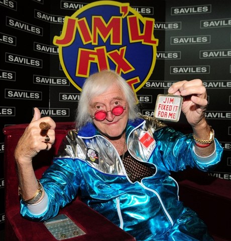 Jimmy Savile na archivním snímku