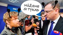 Řidič Roman Smetana a premiér Petr Nečas. | na serveru Lidovky.cz | aktuální zprávy