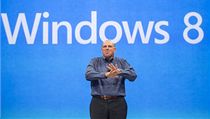 Šéf Microsoftu Steve Ballmer přednáší o novém operačním systému Windows 8. | na serveru Lidovky.cz | aktuální zprávy