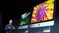 éf Applu Tim Cook prezentuje i novou verzi stolního iMacu