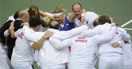 Tenistky obhájily Fed Cup.